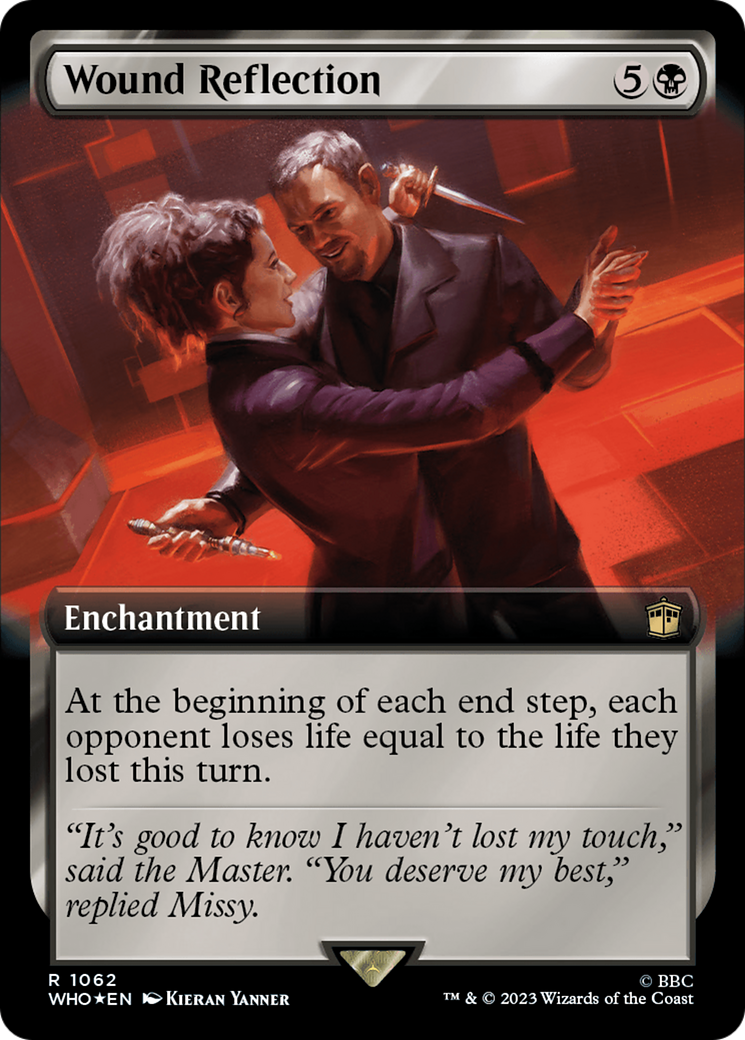 Wound Reflection (Extended Art) (Surge Foil) [Doctor Who] | Silver Goblin