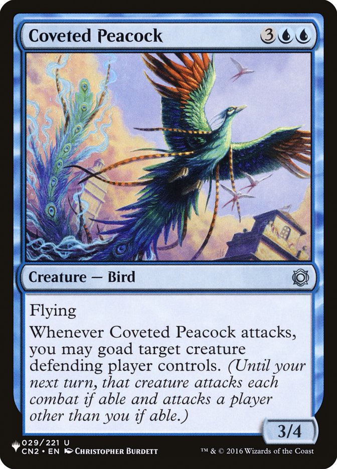 Coveted Peacock [The List] | Silver Goblin