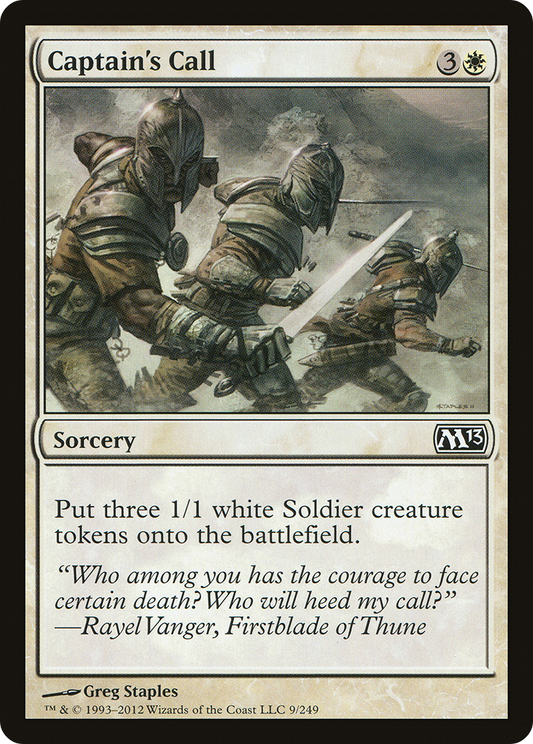 Captain's Call [Magic 2013] Foil