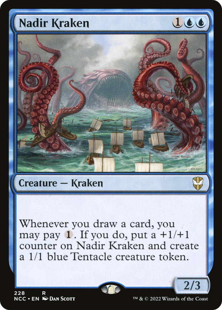 Nadir Kraken [Streets of New Capenna Commander] | Silver Goblin