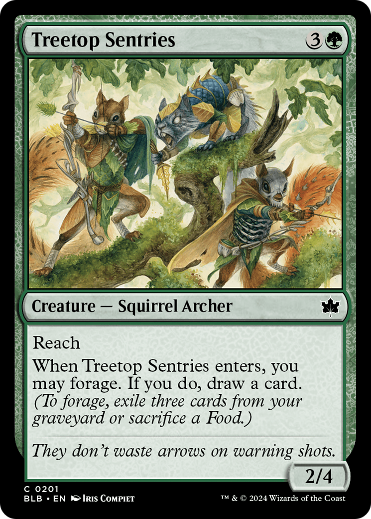 Treetop Sentries [Bloomburrow] | Silver Goblin