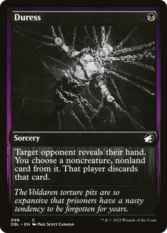 Duress [Innistrad: Double Feature] Foil
