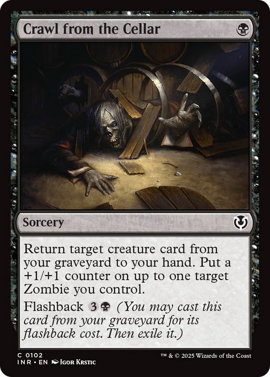 Crawl from the Cellar Foil (102) - Innistrad Remastered