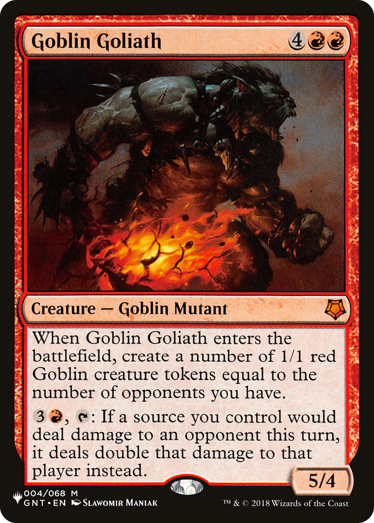 Goblin Goliath [The List Reprints] | Silver Goblin