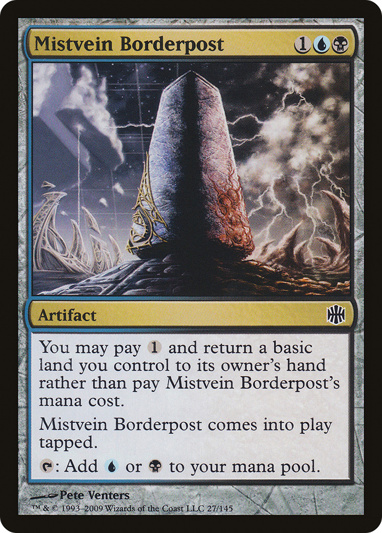 Mistvein Borderpost [Alara Reborn] Foil