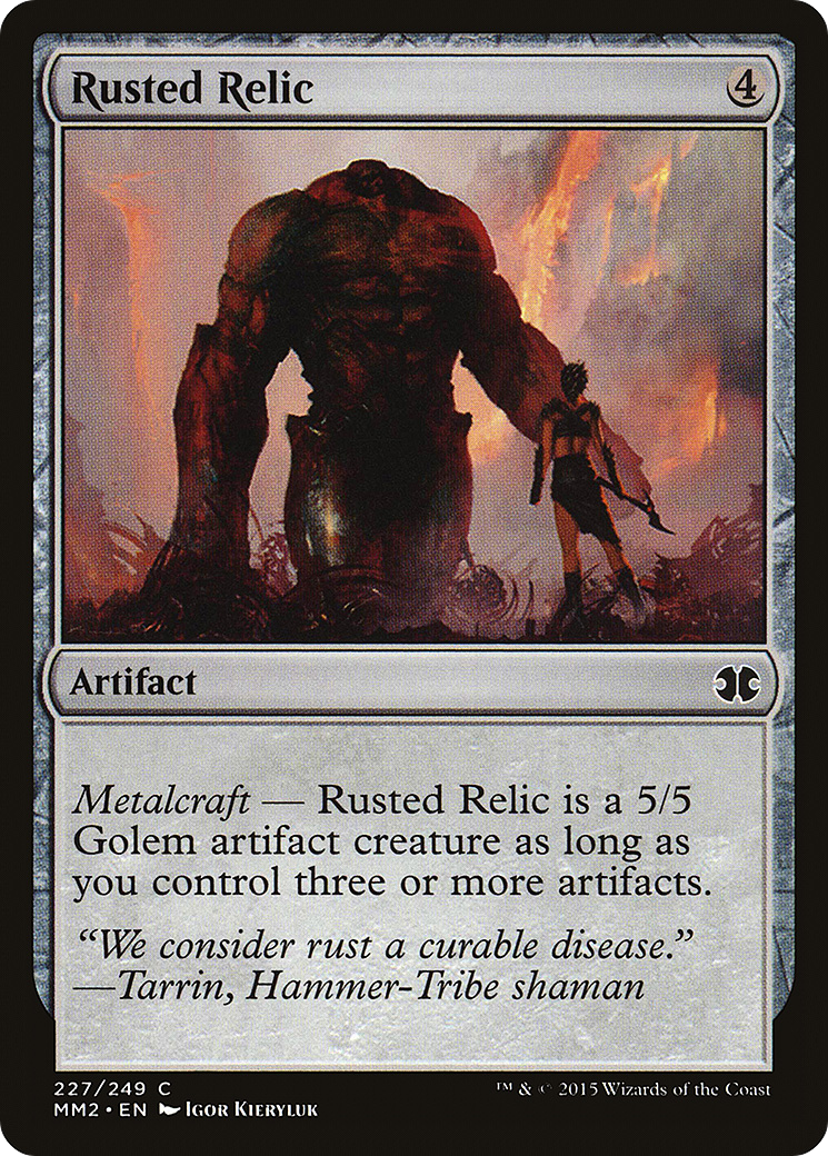 Rusted Relic [Modern Masters 2015] Foil