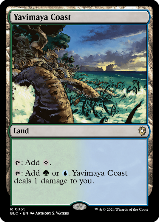 Yavimaya Coast [Bloomburrow Commander]