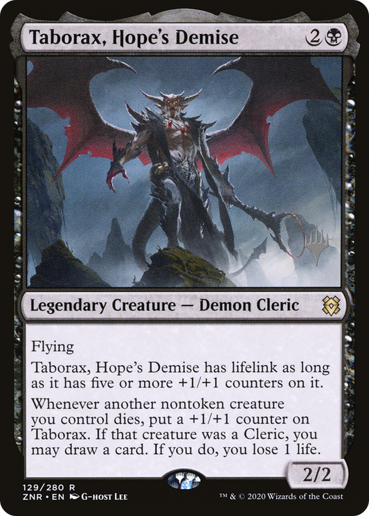Taborax, Hope's Demise (Promo Pack) [Zendikar Rising Promos] Foil