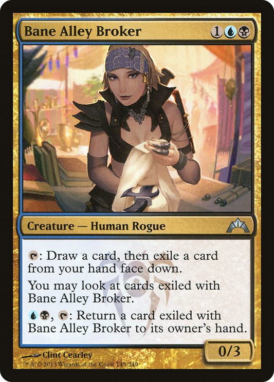 Bane Alley Broker [Gatecrash] Foil