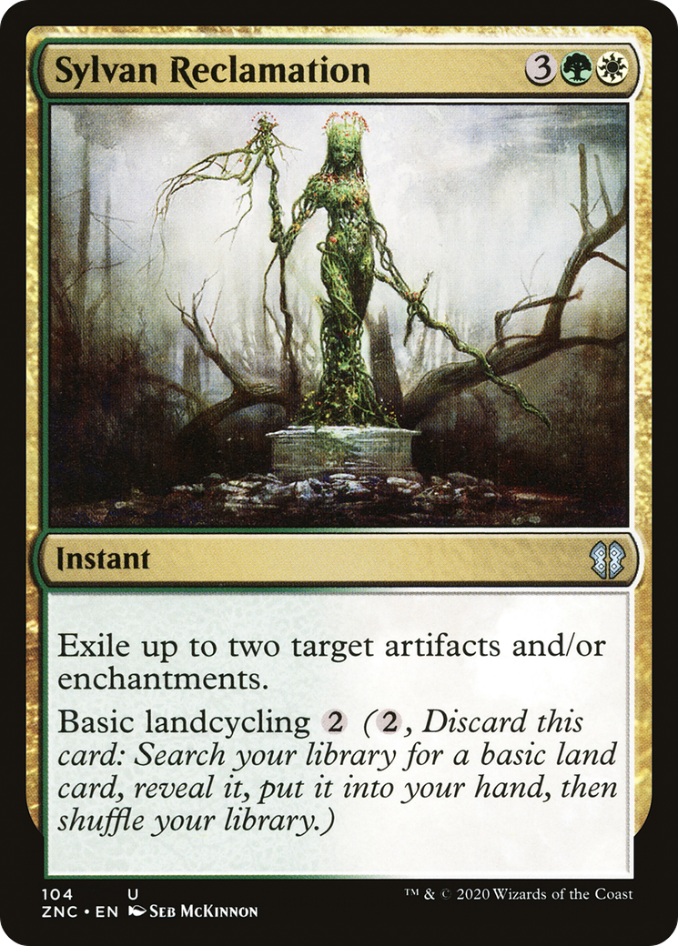 Sylvan Reclamation [Zendikar Rising Commander] | Silver Goblin