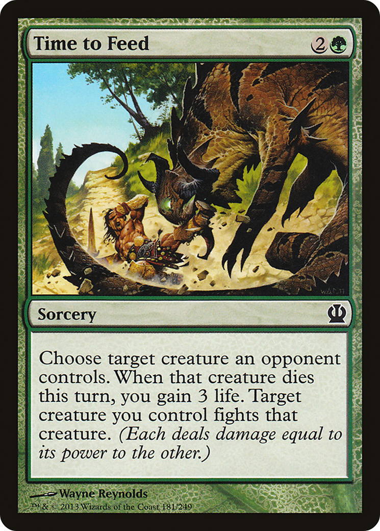 Time to Feed (181) Foil - Theros