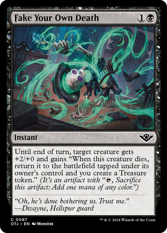 Fake Your Own Death [Outlaws of Thunder Junction] Foil