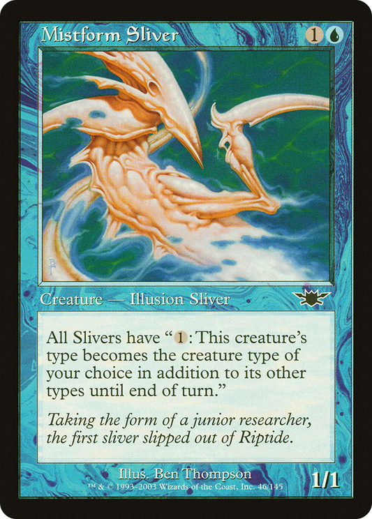 Mistform Sliver [Legions] Foil