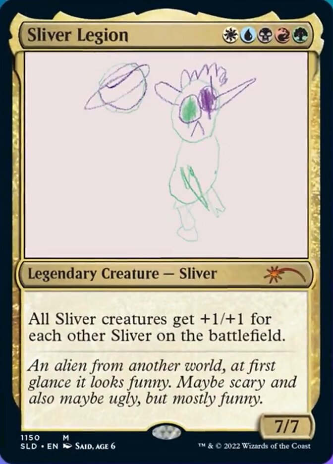 Sliver Legion (1150) [Secret Lair Drop Series] | Silver Goblin