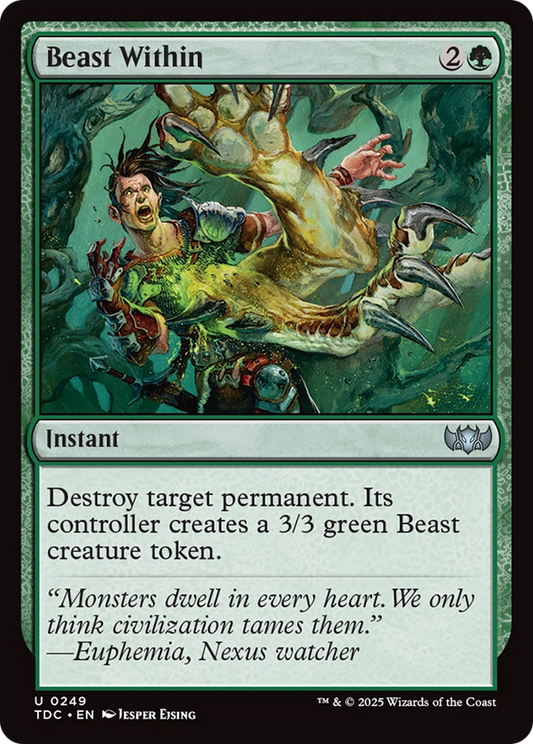 Beast Within (249) - Commander: Tarkir: Dragonstorm