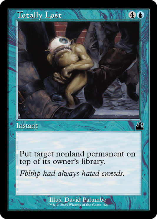 Totally Lost (Retro Frame) [Ravnica Remastered] Foil