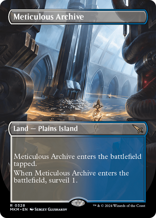 Meticulous Archive (Borderless) [Murders at Karlov Manor] Foil