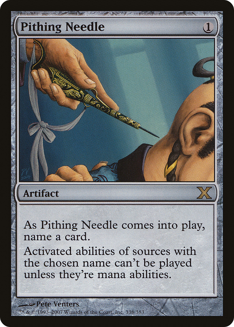 Pithing Needle [Tenth Edition] Foil