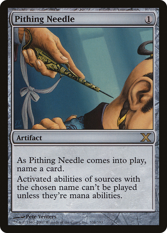 Pithing Needle [Tenth Edition] Foil
