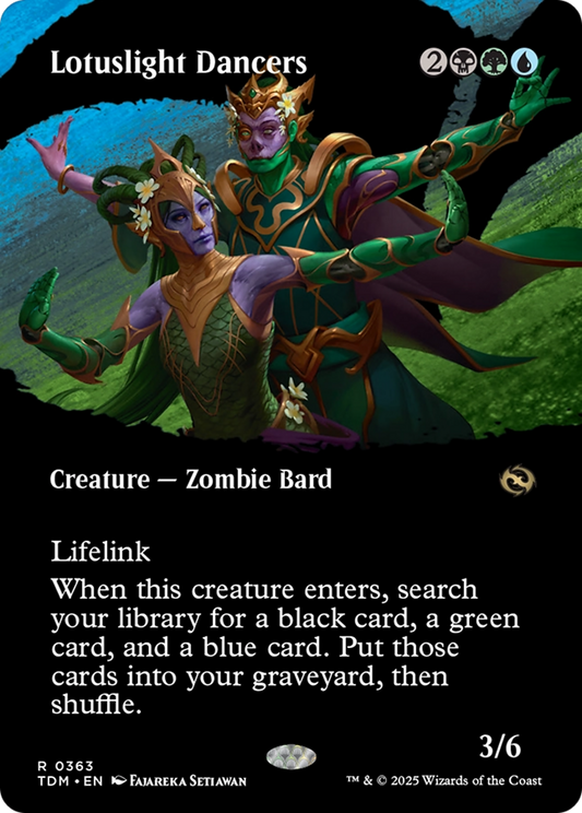 Lotuslight Dancers (Borderless) (363) - Tarkir: Dragonstorm