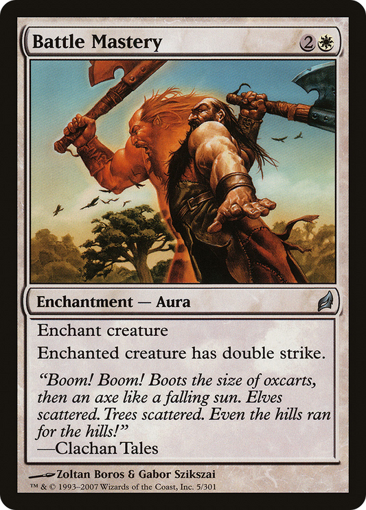 Battle Mastery [Lorwyn] Foil