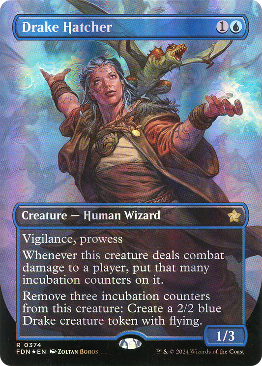 Drake Hatcher(Borderless) Foil (374)