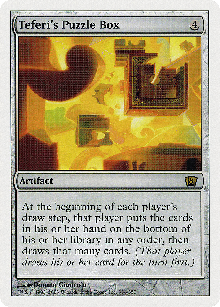 Teferi's Puzzle Box (316) Foil - Eighth Edition