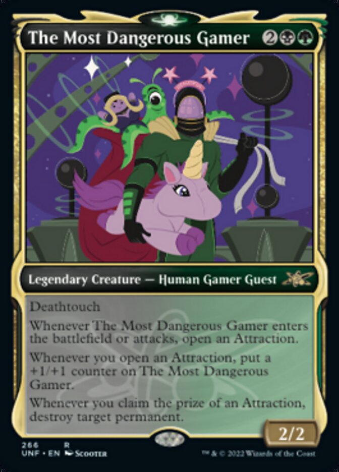 The Most Dangerous Gamer (Showcase) [Unfinity] | Silver Goblin
