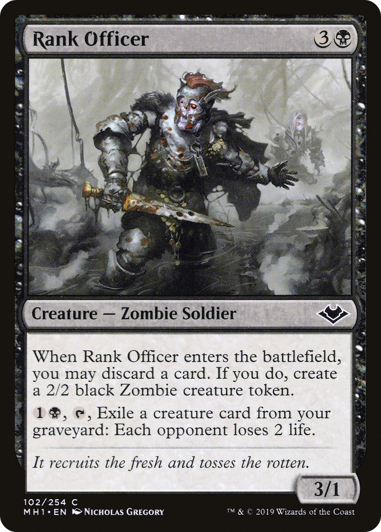 Rank Officer [Modern Horizons] Foil