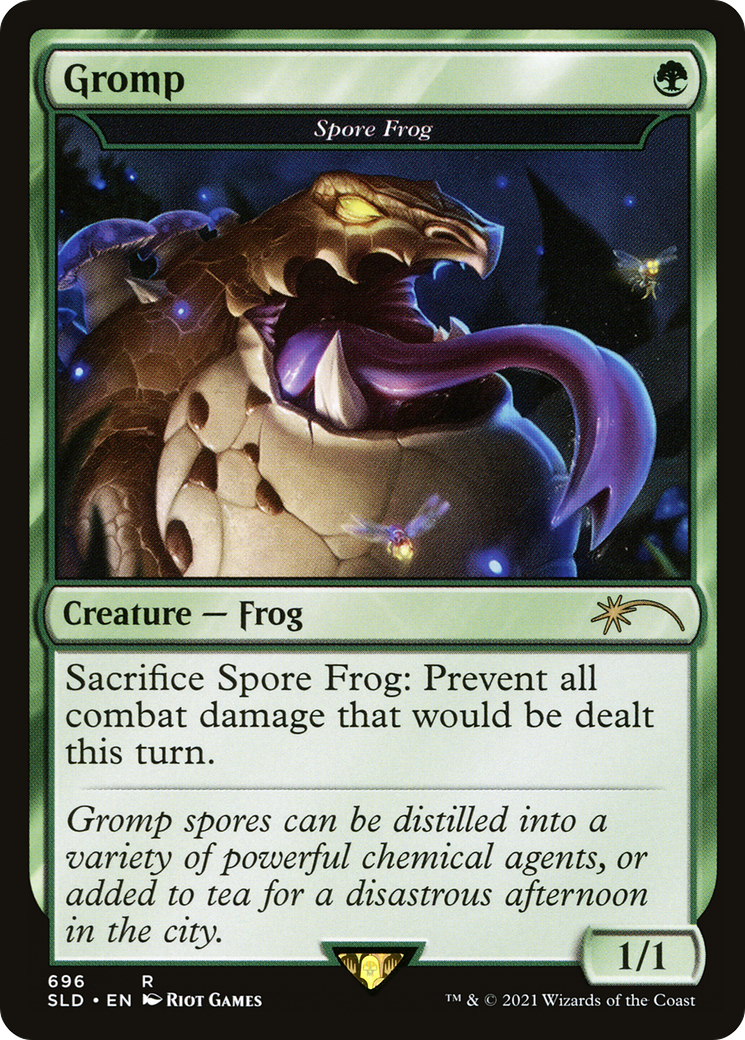 Spore Frog - Gromp [Secret Lair Drop Promos] | Silver Goblin