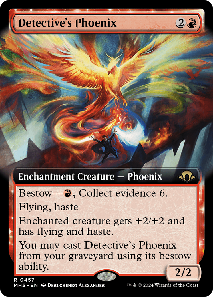 Detective's Phoenix (Extended Art) [Modern Horizons 3] | Silver Goblin