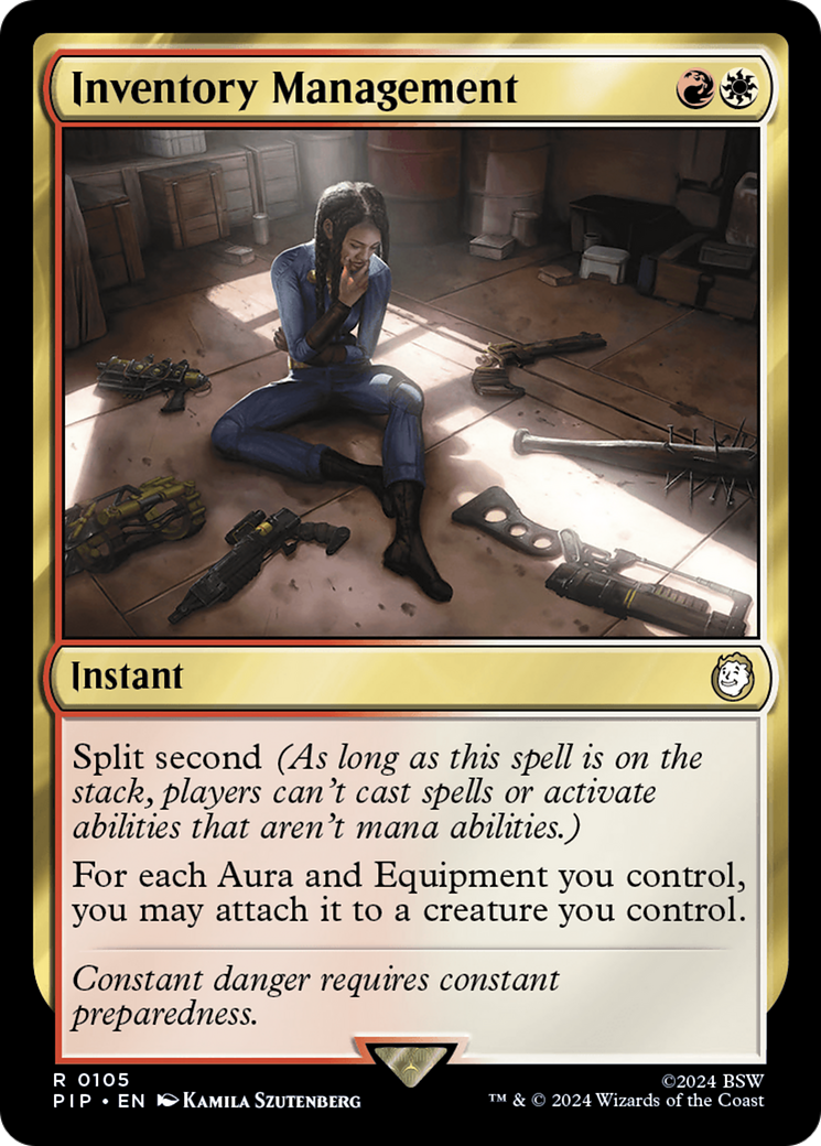 Inventory Management (105) Foil - Fallout