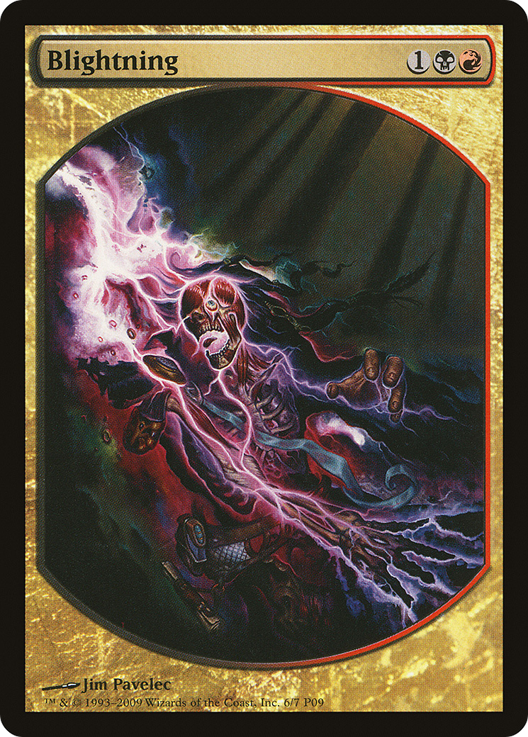 Blightning [Magic Player Rewards 2009] | Silver Goblin