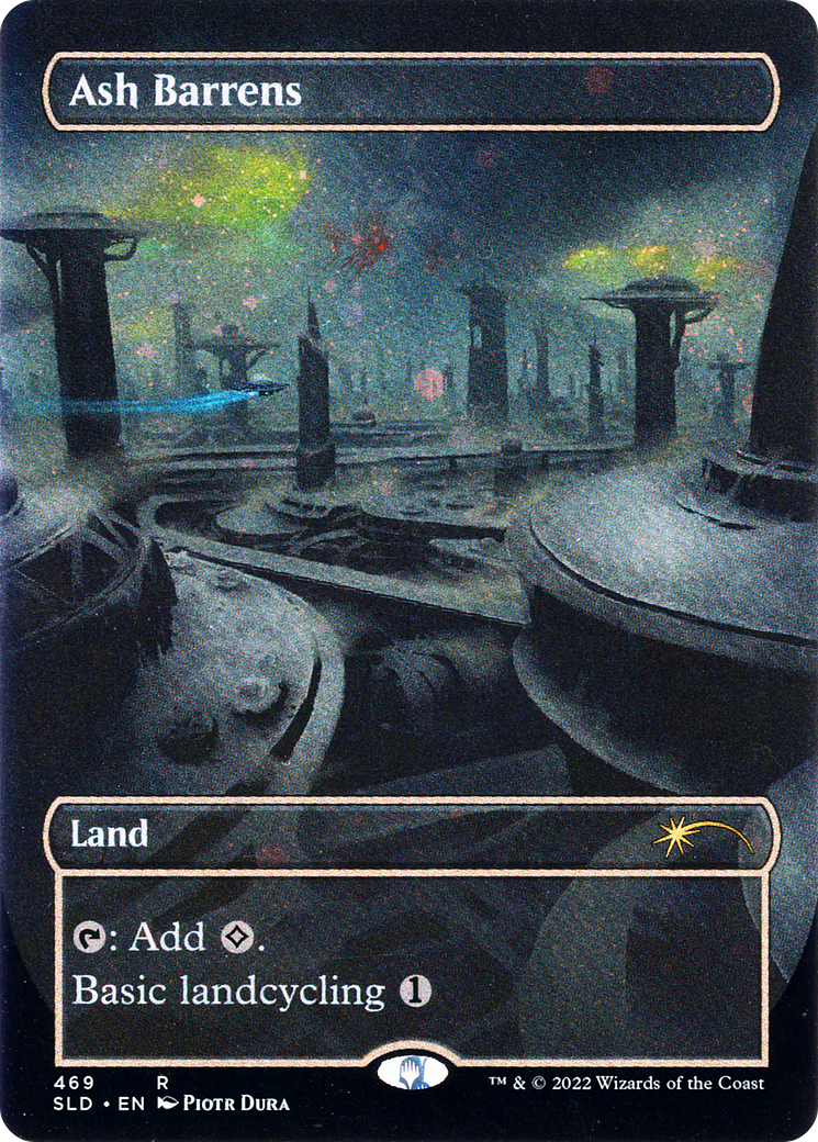 Ash Barrens (Galaxy Foil) [Secret Lair Drop Series]