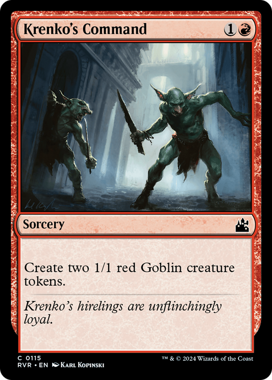 Krenko's Command [Ravnica Remastered] Foil
