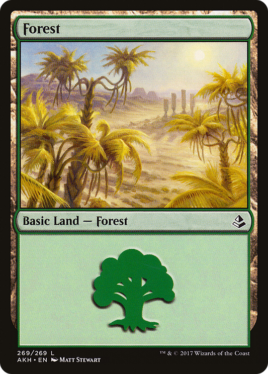 Forest (269) [Amonkhet] Foil