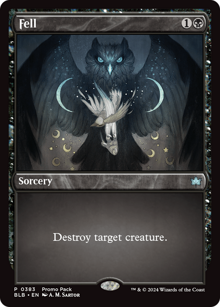 Fell [Bloomburrow Promos] Foil