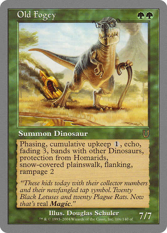 Old Fogey [Unhinged] Foil