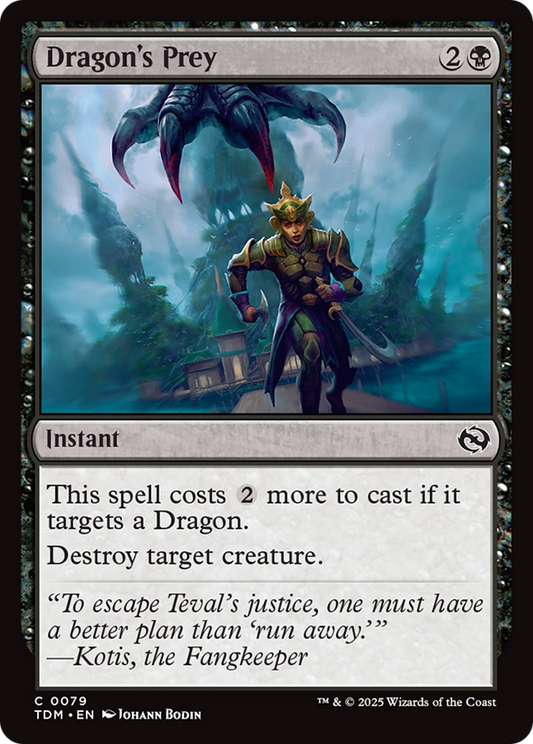 Dragon's Prey (079) Foil - Tarkir: Dragonstorm