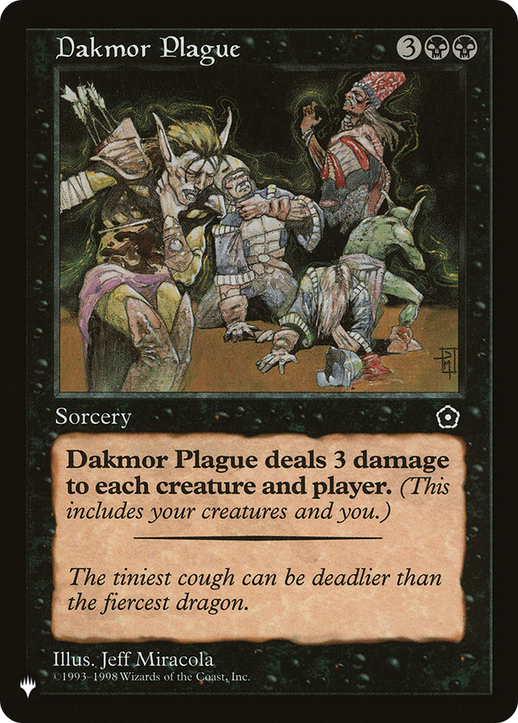 Dakmor Plague [The List Reprints] | Silver Goblin