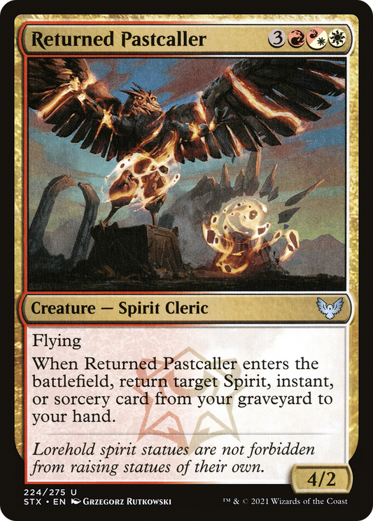 Returned Pastcaller [Strixhaven: School of Mages] Foil