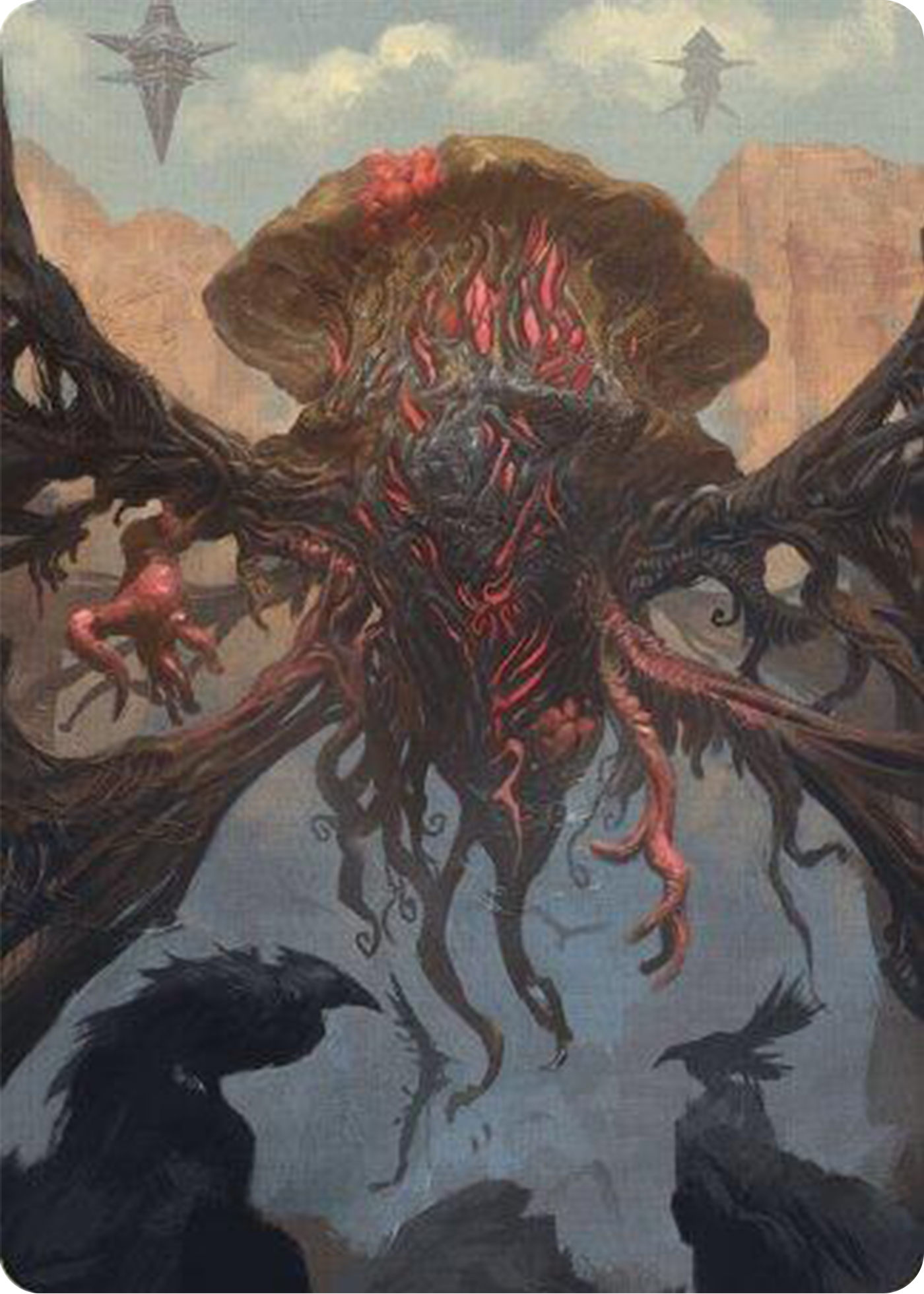 Inversion Behemoth Art Card [Modern Horizons 3 Art Series] | Silver Goblin