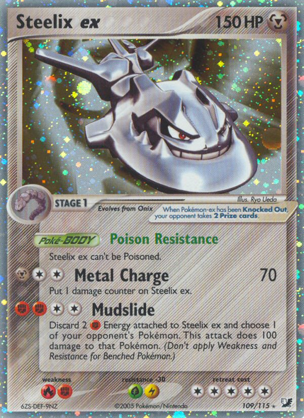 Steelix ex (109/115) [EX: Unseen Forces] | Silver Goblin