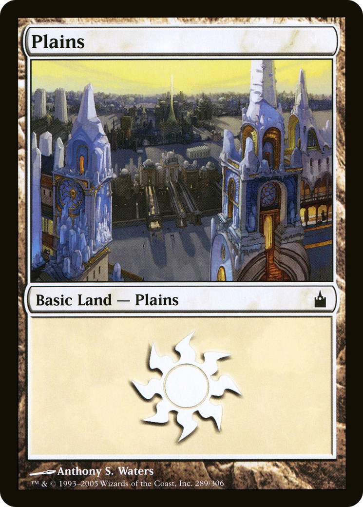 Plains (289) [Ravnica: City of Guilds] Foil