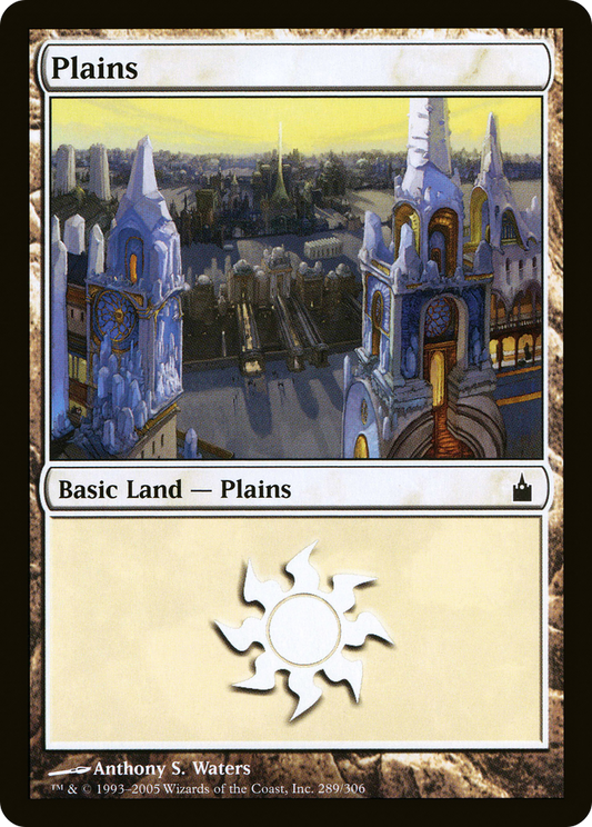 Plains (289) [Ravnica: City of Guilds] Foil