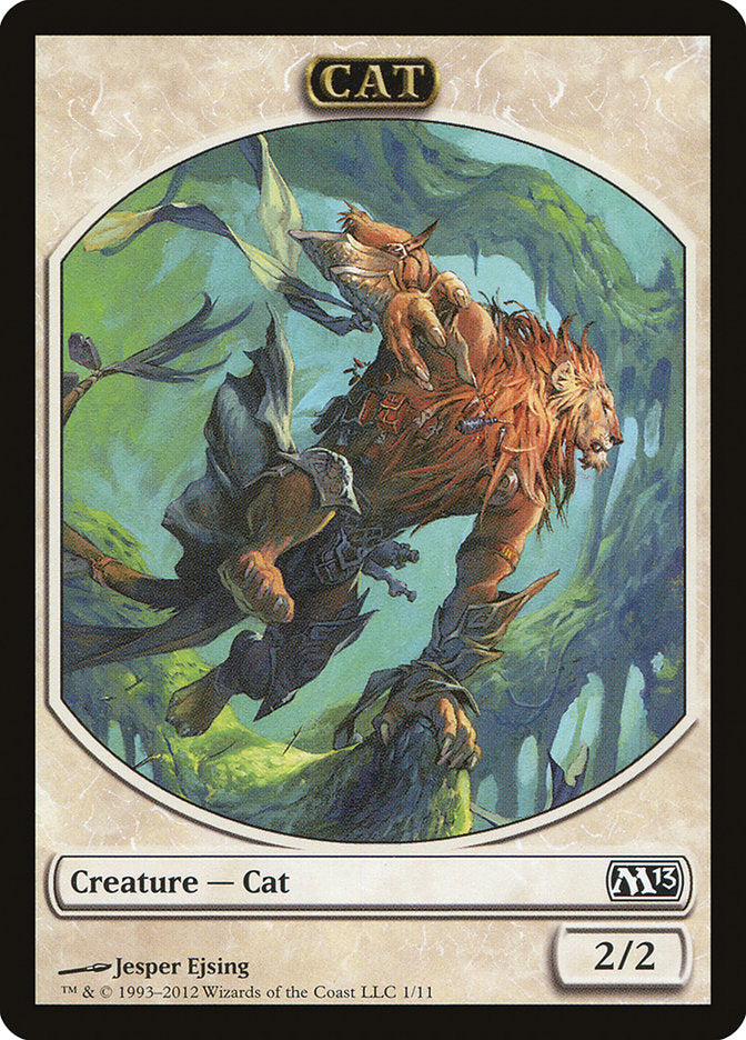 Cat Token [Magic 2013 Tokens] | Silver Goblin