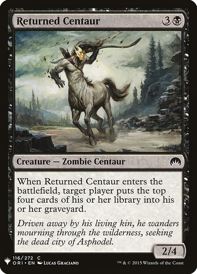 Returned Centaur [Mystery Booster] | Silver Goblin