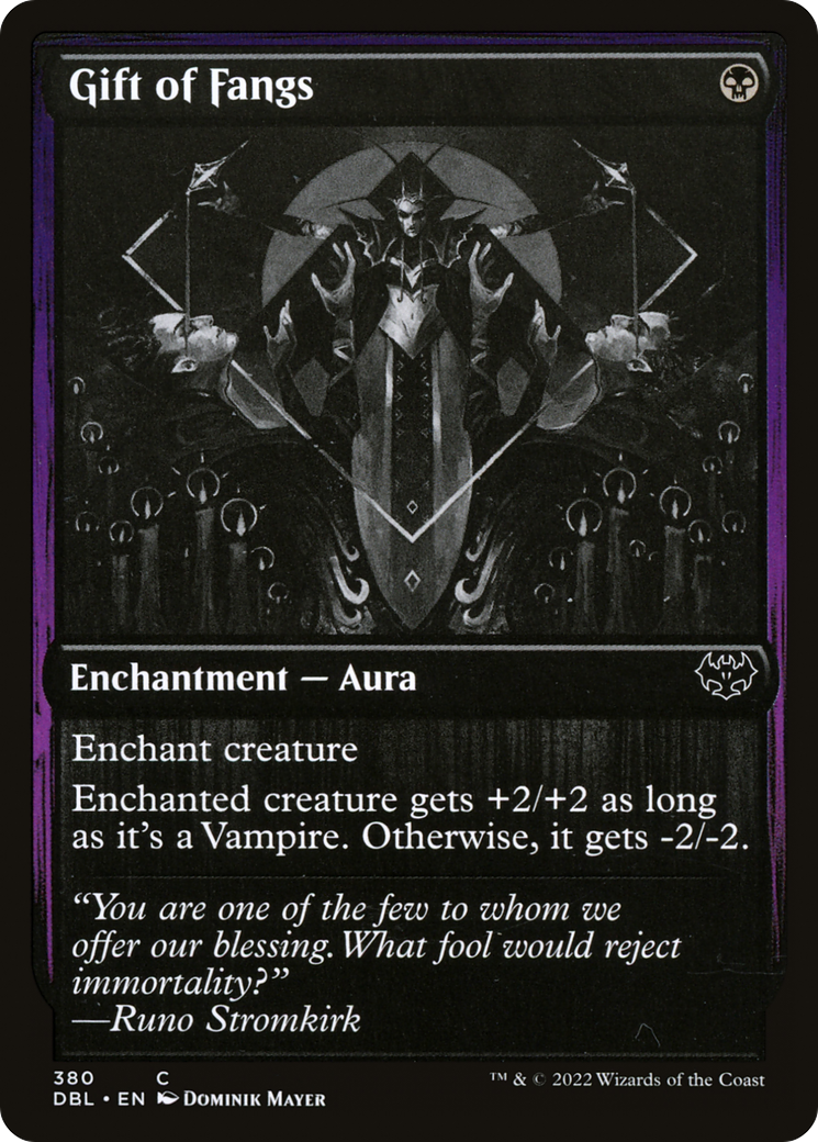 Gift of Fangs [Innistrad: Double Feature] Foil
