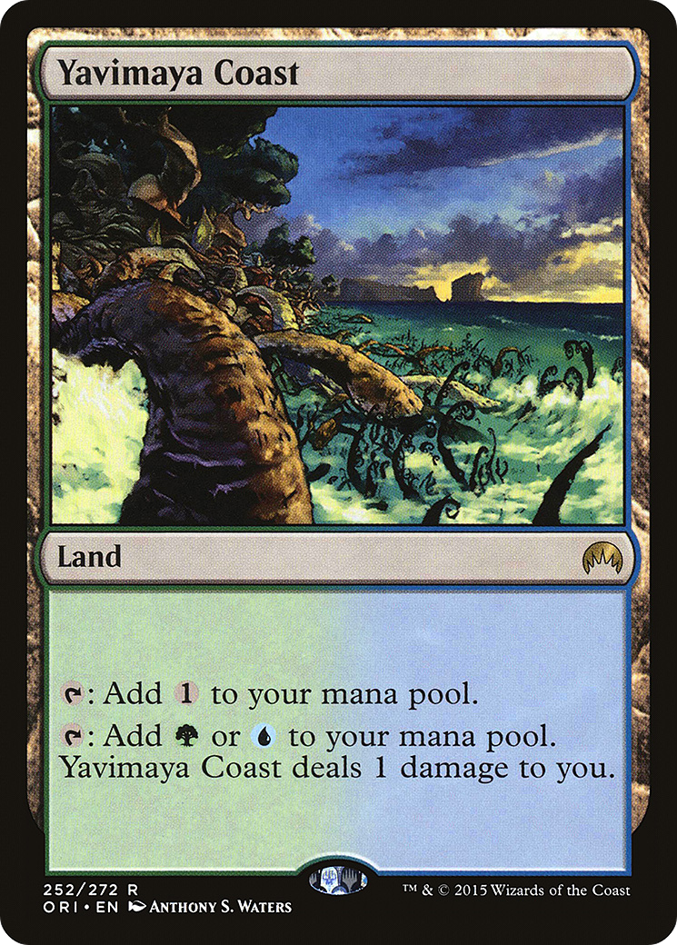 Yavimaya Coast [Magic Origins] Foil