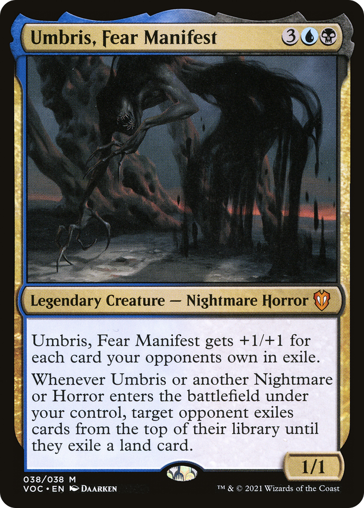 Umbris, Fear Manifest [Innistrad: Crimson Vow Commander]